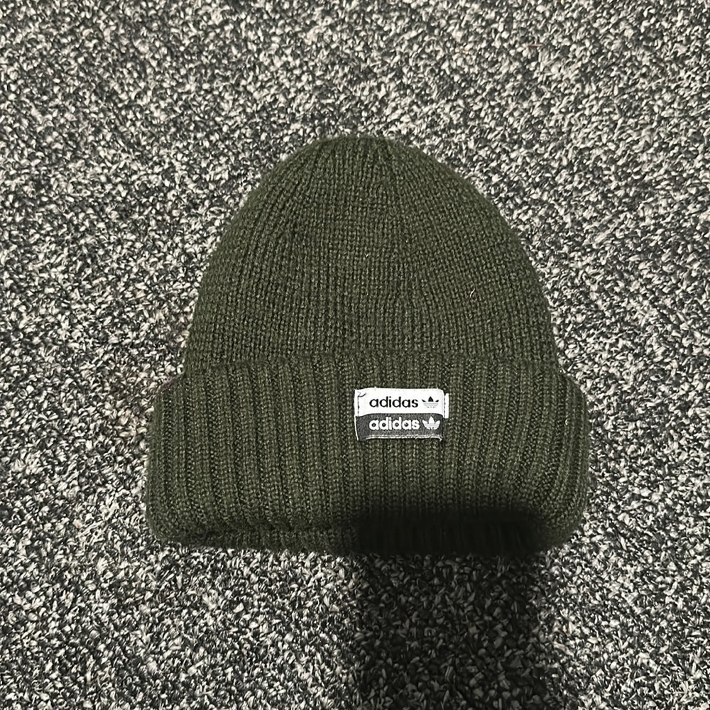 Green Adidas Beanie